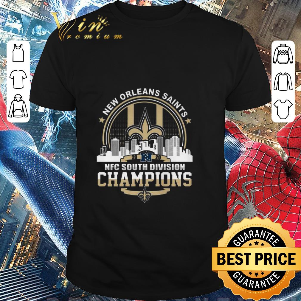 Official New Orleans Saints 2020 NFC South Division Champions shirt
