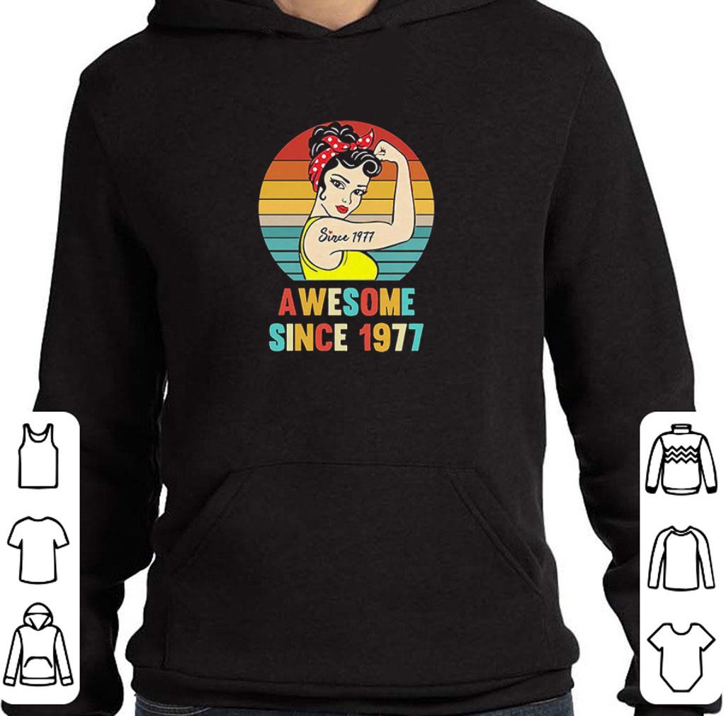 Pretty Strong Girl Tattoo Vintage Since 1977 Retro shirt cc6151e9 pretty strong girl tattoo vintage since 1977 retro shirt 4 - Pretty Strong Girl Tattoo Vintage Since 1977 Retro shirt