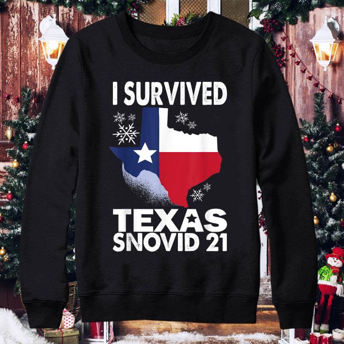 Premium I Survived Texas Snow Storm Blizzard Snovid 21 T-Shirt 8c81d19c i survived texas snow storm blizzard snovid 21 t shirt 4 - Premium I Survived Texas Snow Storm Blizzard Snovid 21 T-Shirt