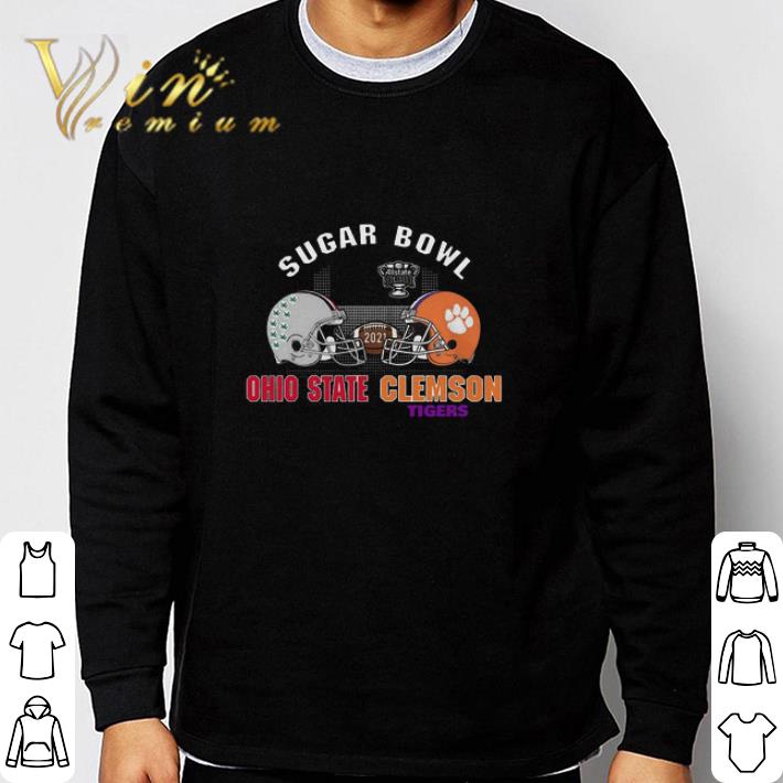 Premium Sugar Bowl 2021 Ohio State Buckeyes And Clemson Tiger shirt 3ac615a2 premium sugar bowl 2021 ohio state buckeyes and clemson tiger shirt 4 - Premium Sugar Bowl 2021 Ohio State Buckeyes And Clemson Tiger shirt
