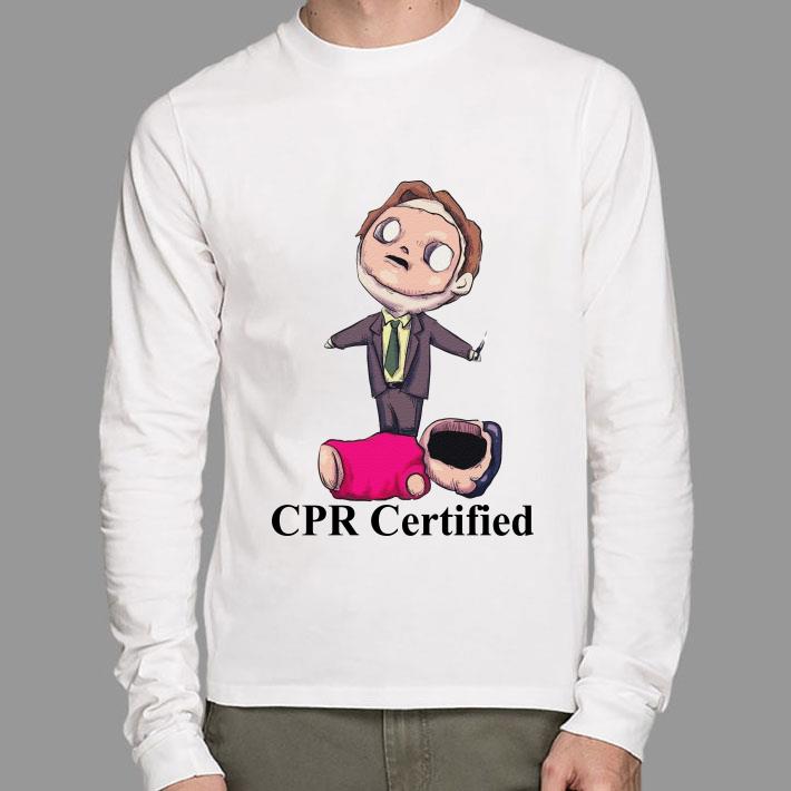 Best Dwight Schrute Cpr Certified Cardiopulmonary resuscitation shirt Best Dwight Schrute Cpr Certified Cardiopulmonary resuscitation shirt