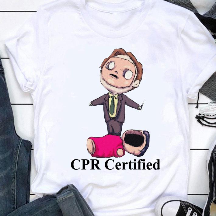 Best Dwight Schrute Cpr Certified Cardiopulmonary resuscitation shirt Best Dwight Schrute Cpr Certified Cardiopulmonary resuscitation shirt