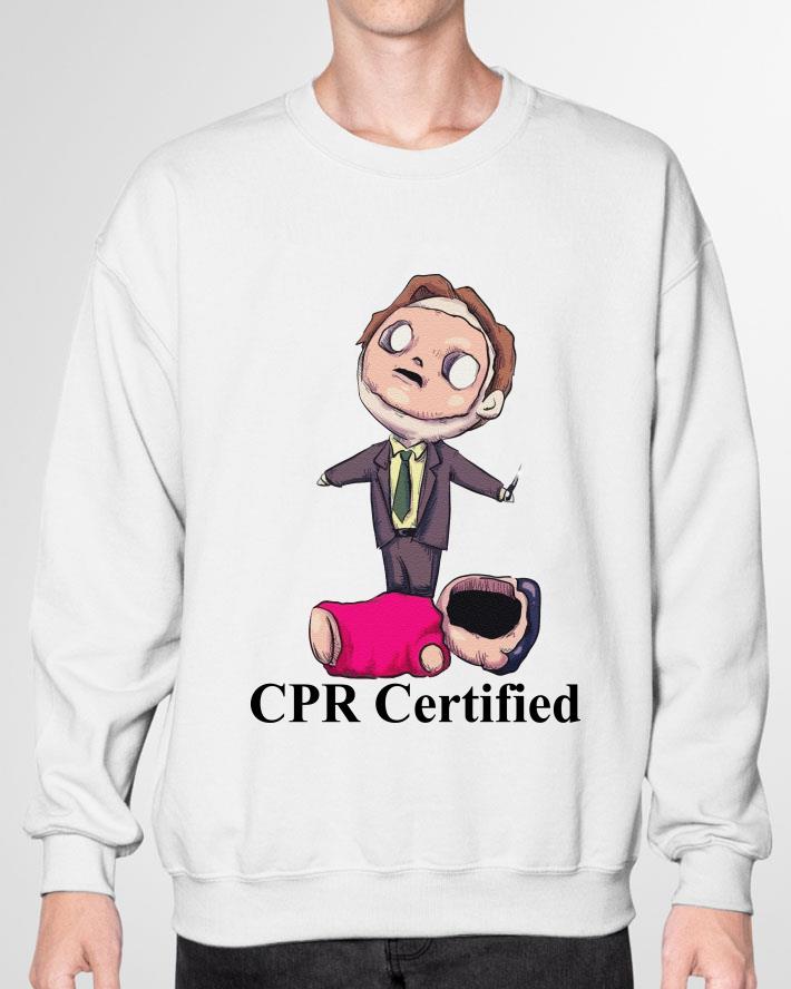 Best Dwight Schrute Cpr Certified Cardiopulmonary resuscitation shirt Best Dwight Schrute Cpr Certified Cardiopulmonary resuscitation shirt