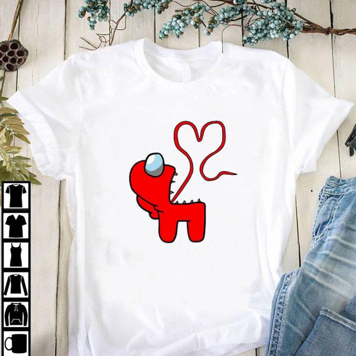 Premium Among Us 2021 Valentines Day shirt sweatshirt