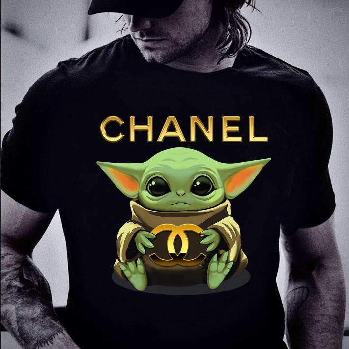 Funny Baby Yoda hug C.N shirt