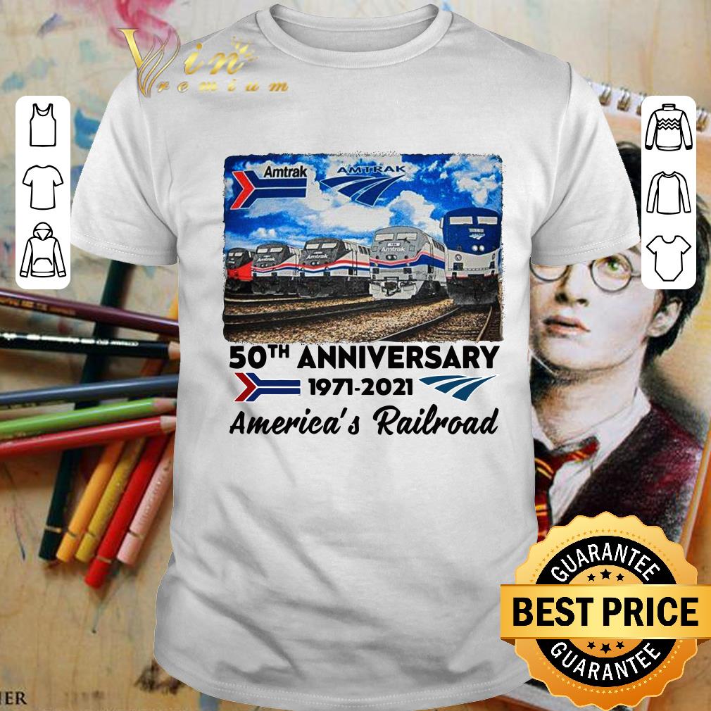 Official Amtrak 50th anniversary 1971-2021 America's Railroad other shirt
