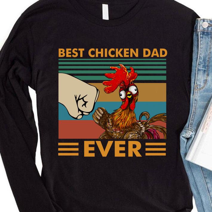 Best Best Chicken Dad Ever Vintage shirt Best Chicken Dad Ever Vintage shirt 4 - Best Best Chicken Dad Ever Vintage shirt