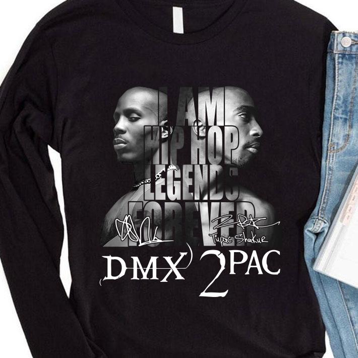 Best RIP DMX and 2Pac I Am Hip Hop Legends Forever Signatures shirt RIP DMX and 2Pac I Am Hip Hop Legends Forever Signatures shirt 4 - Best RIP DMX and 2Pac I Am Hip Hop Legends Forever Signatures shirt