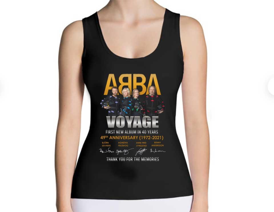 ABBA 49th Shirt, ABBA Voyage First New Album In 40 Years 49th Anniversary Shirt ABBA 49th Shirt ABBA Voyage First New Album In 40 Years 49th Anniversary Shirt 4 - ABBA 49th Shirt, ABBA Voyage First New Album In 40 Years 49th Anniversary Shirt