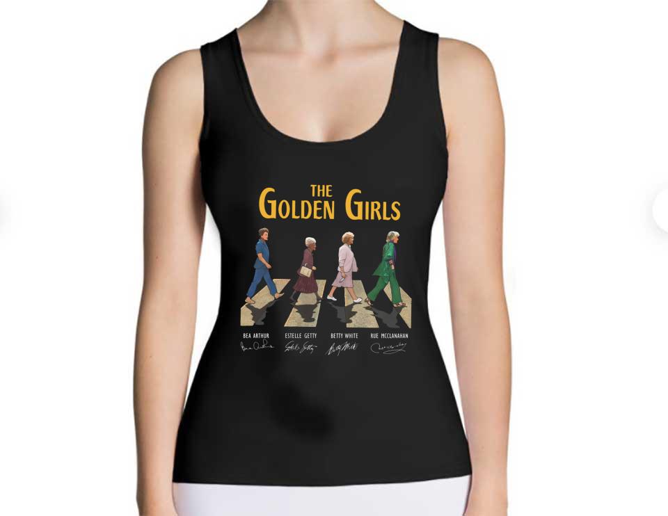 Bea Arthur Estelle Getty Betty White Rue Mcclanahan Abbey Road Shirt, The Golden Girls Abbey Road Signatures Shirt Bea Arthur Estelle Getty Betty White Rue Mcclanahan Abbey Road Shirt The Golden Girls Abbey Road Signatures Shirt 4 - Bea Arthur Estelle Getty Betty White Rue Mcclanahan Abbey Road Shirt, The Golden Girls Abbey Road Signatures Shirt