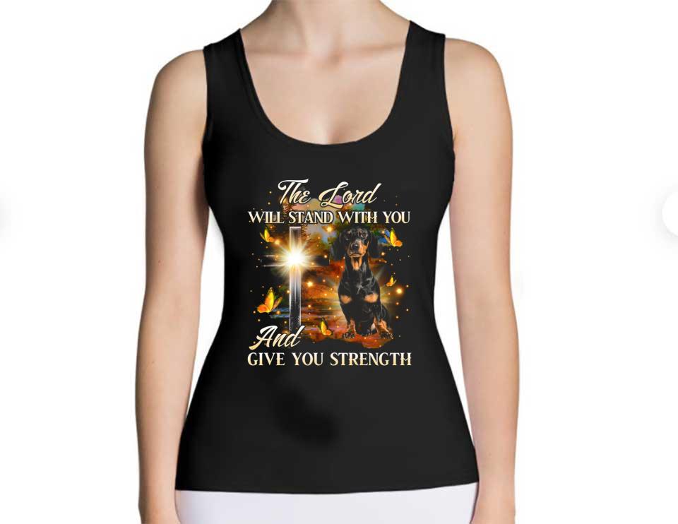 Dachshund The Lord Shirt, Dachshund The Lord Will Stand With You And Give You Strength Shirt Dachshund The Lord Shirt Dachshund The Lord Will Stand With You And Give You Strength Shirt 4 - Dachshund The Lord Shirt, Dachshund The Lord Will Stand With You And Give You Strength Shirt