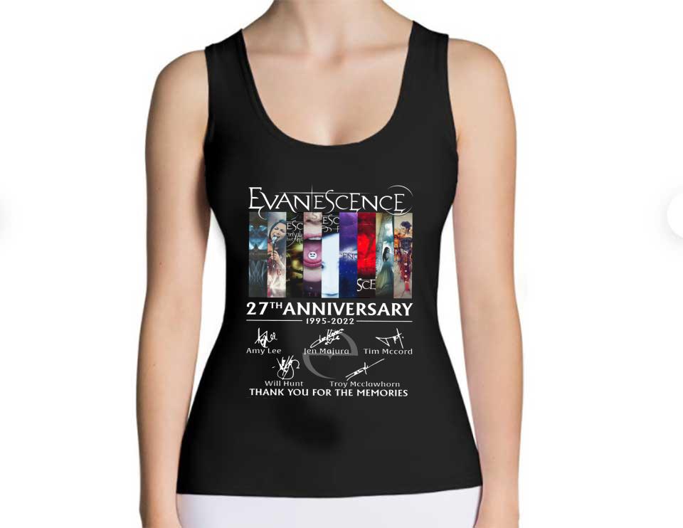 Evanescence 27th Shirt, Evanescence 27th Anniversary 1995 2022 Thank You For The Memories Signatures Shirt Evanescence 27th Shirt Evanescence 27th Anniversary 1995 2022 Thank You For The Memories Signatures Shirt 4 - Evanescence 27th Shirt, Evanescence 27th Anniversary 1995 2022 Thank You For The Memories Signatures Shirt