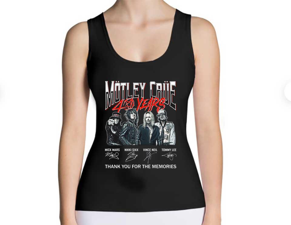 Heavy Metal Motley Crue Shirt, Motley Crue 40 Years Signatures Thank You The Memories Shirt Heavy Metal Motley Crue Shirt Motley Crue 40 Years Signatures Thank You The Memories Shirt 4 - Heavy Metal Motley Crue Shirt, Motley Crue 40 Years Signatures Thank You The Memories Shirt