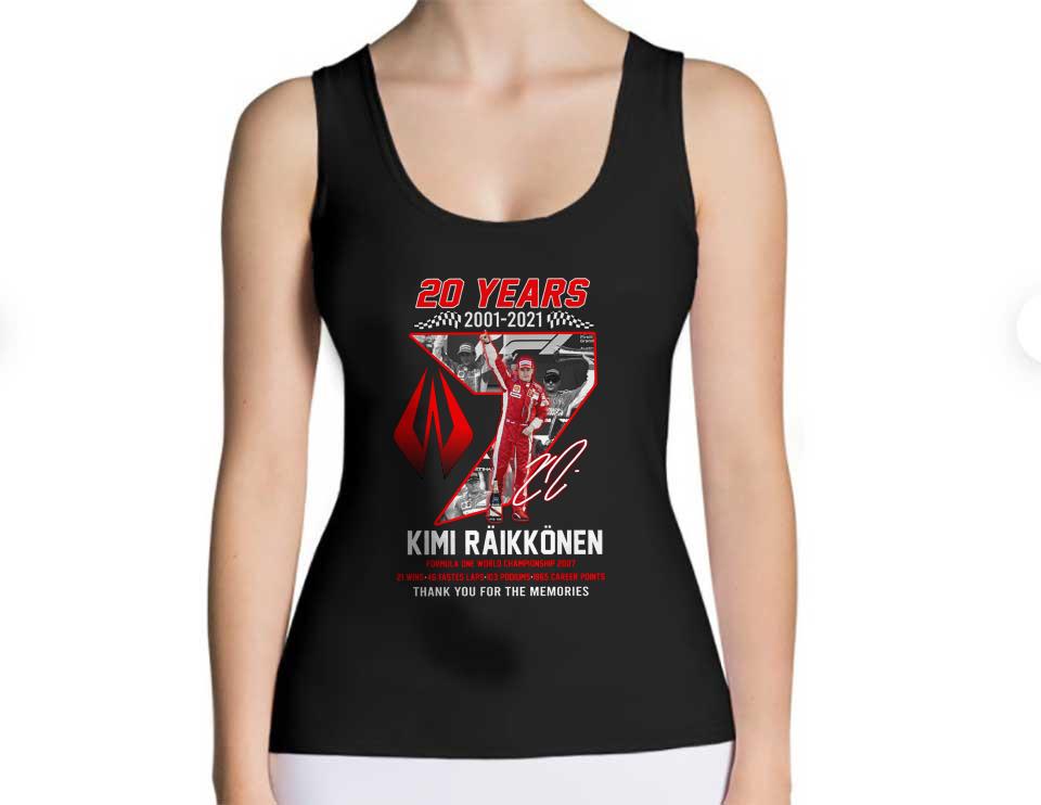 Kimi Raikkonen 21 Win Shirt, 20 Years 2001 2021 Kimi Raikkonen 21 Win 46 Faster Laps Signature Thanks Memories Shirt Kimi Raikkonen 21 Win Shirt 20 Years 2001 2021 Kimi Raikkonen 21 Win 46 Faster Laps Signature Thanks Memories Shirt 4 - Kimi Raikkonen 21 Win Shirt, 20 Years 2001 2021 Kimi Raikkonen 21 Win 46 Faster Laps Signature Thanks Memories Shirt