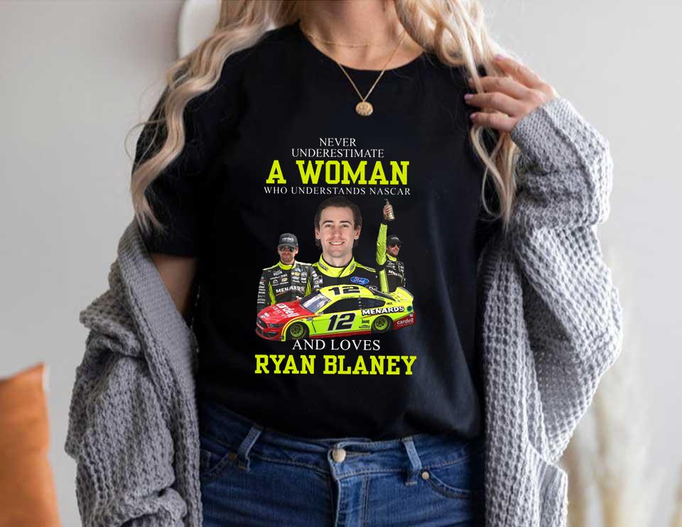 Team Penske 12 Blaney Firekeeoers Casino 400 Winner Shirt, Team Penske 12 Shirt