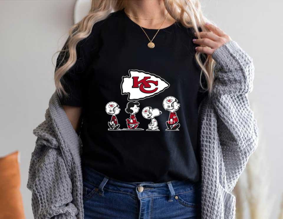 Snoopy Kansas City Shirt, The Peanut Character Charlie Brown And Snoopy Walking With Kansas City Royals Baseball Shirt