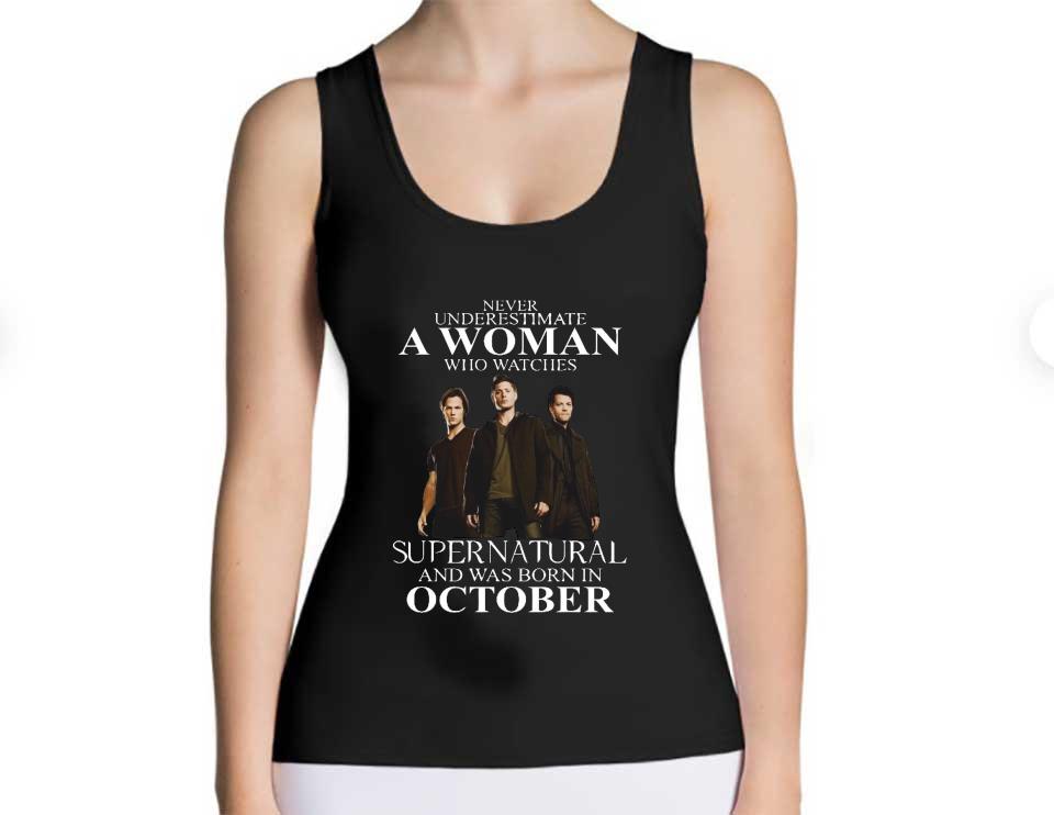 Supernatural Shirt, Never Underestimate A Woman Who Watches Supernatural And Was Born In May Shirt Supernatural Shirt Never Underestimate A Woman Who Watches Supernatural And Was Born In May Shirt 4 - Supernatural Shirt, Never Underestimate A Woman Who Watches Supernatural And Was Born In May Shirt