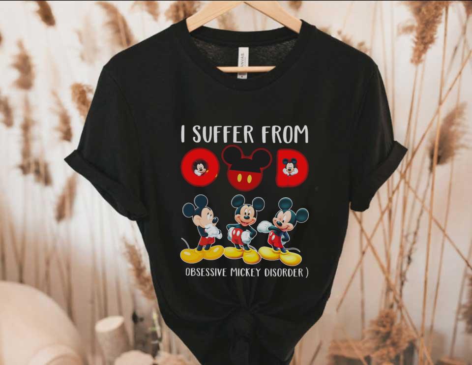 Supffer From Obsessive Mickey Disorder Shirt, Mickey I Suffer From Omd Obsessive Mickey Disorder Shirt