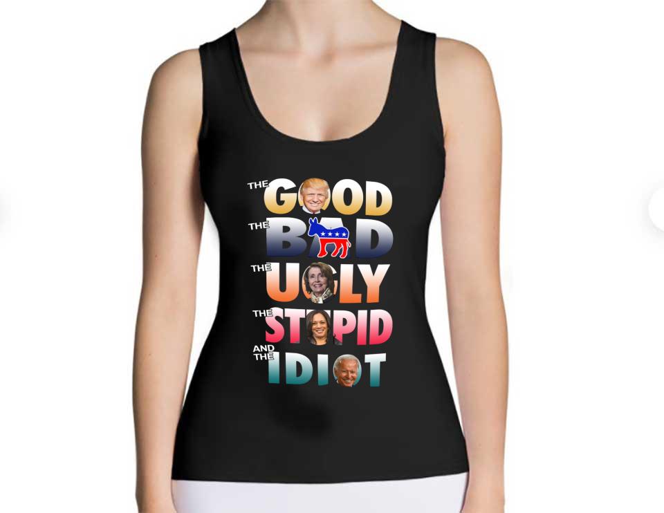The Good Donald Trump The Idiot Biden Shirt, The Good Donald Trump The Bad The Ugly The Stupid And The Idiot Joe Biden Shirt The Good Donald Trump The Idiot Biden Shirt The Good Donald Trump The Bad The Ugly The Stupid And The Idiot Joe Biden Shirt 4 - The Good Donald Trump The Idiot Biden Shirt, The Good Donald Trump The Bad The Ugly The Stupid And The Idiot Joe Biden Shirt