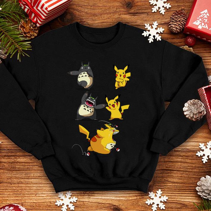 Pikachu fusion Totoro became Totochu or Pikaro shirt Pikachu fusion Totoro became Totochu or Pikaro shirt 4 - Pikachu fusion Totoro became Totochu or Pikaro shirt