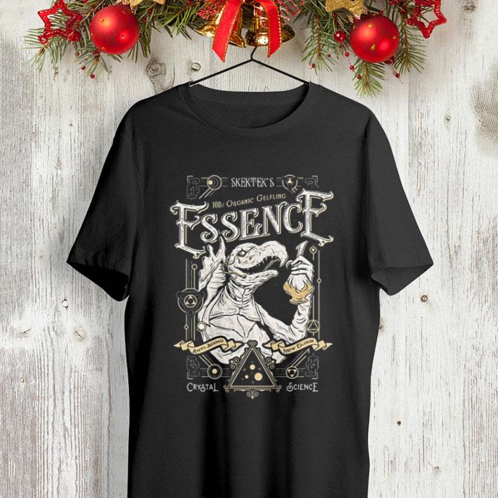 Skektek s organic gelflino Essence crystal science shirt 4 - Skektek's organic gelflino Essence crystal science shirt