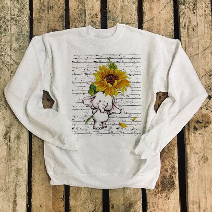 Sunflower elephant shirt 4 - Sunflower elephant shirt
