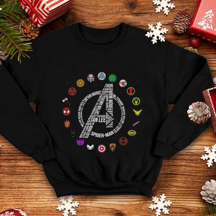 Marvel Avengers Endgame symbol all character shirt Marvel Avengers Endgame symbol all character shirt 4 - Marvel Avengers Endgame symbol all character shirt