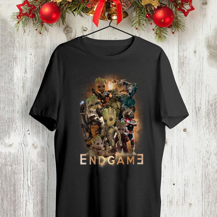 Marvel guardians of the galaxy Groot and Rocket raccoon Endgame shirt Marvel guardians of the galaxy Groot and Rocket raccoon Endgame shirt 4 - Marvel guardians of the galaxy Groot and Rocket raccoon Endgame shirt