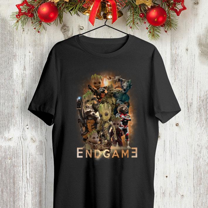 Marvel guardians of the galaxy Groot and Rocket raccoon Endgame shirt 4 - Marvel guardians of the galaxy Groot and Rocket raccoon Endgame shirt