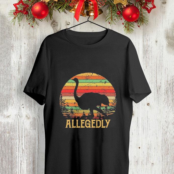 Vintage sunset Allegedly Ostrich shirt 4 - Vintage sunset Allegedly Ostrich shirt