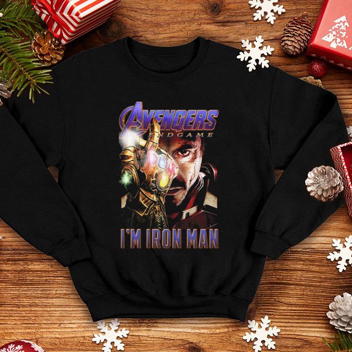 Avengers Endgame The Snap I'm Iron Man Tony Stark shirt Avengers Endgame The Snap I m Iron Man Tony Stark shirt 4 - Avengers Endgame The Snap I'm Iron Man Tony Stark shirt