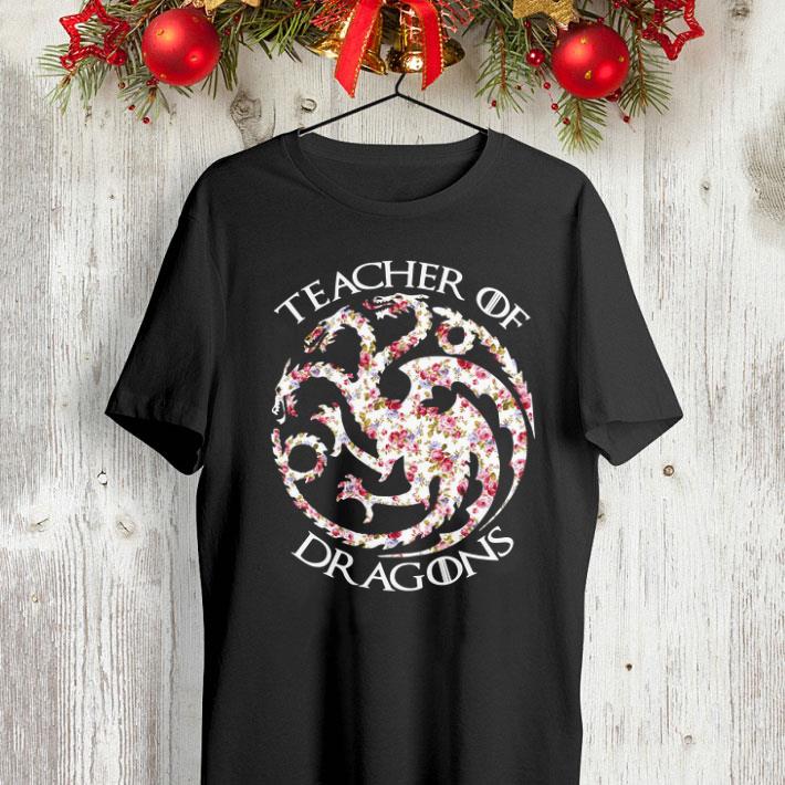 Floral Teacher of Dragons Game of Thrones shirt Floral Teacher of Dragons Game of Thrones shirt 4 - Floral Teacher of Dragons Game of Thrones shirt