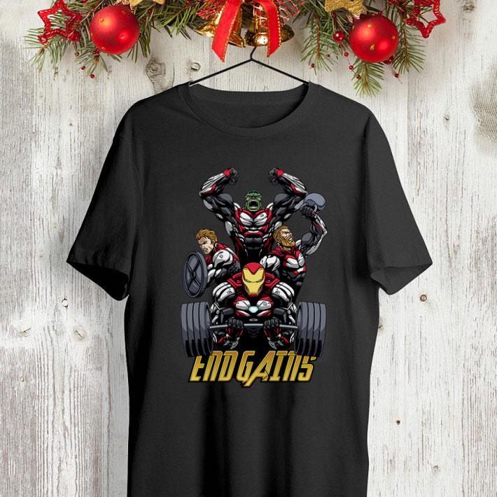 Marvel Avengers Endgame GYM shirt 4 - Marvel Avengers Endgame GYM shirt