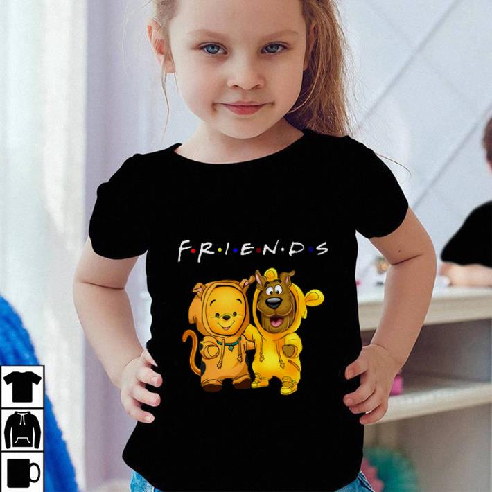 Baby Pooh and Scooby Doo Friends shirt 4 - Baby Pooh and Scooby Doo Friends shirt