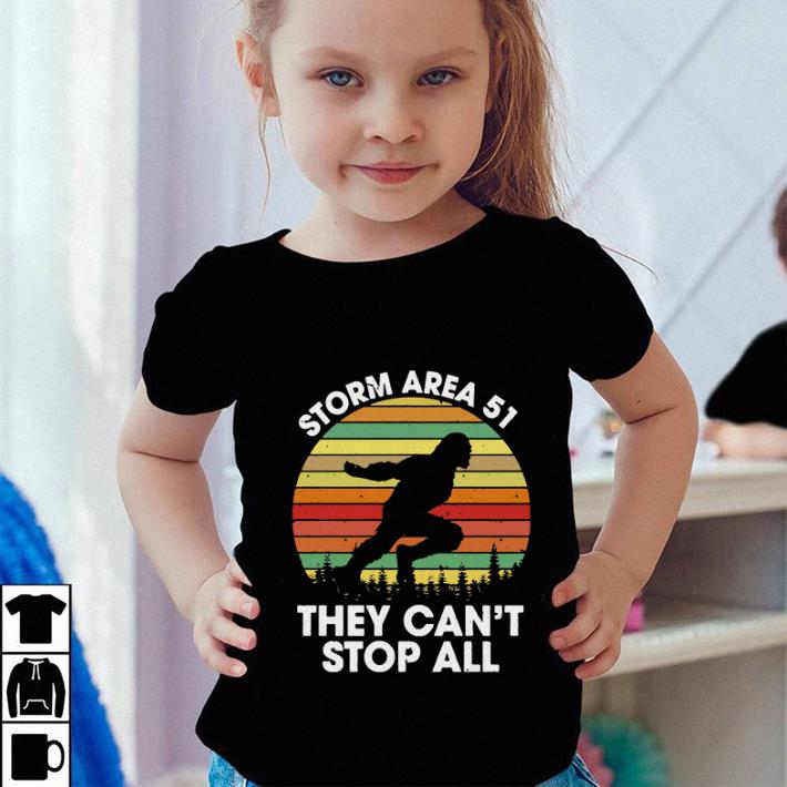 Bigfoot Storm Area 51 they can t stop all vintage shirt 4 - Bigfoot Storm Area 51 they can’t stop all vintage shirt