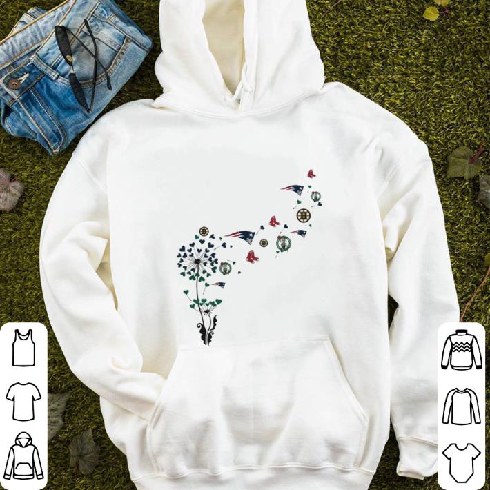 Boston Bruins New England Patriots Dandelion shirt 4 - Boston Bruins New England Patriots Dandelion shirt