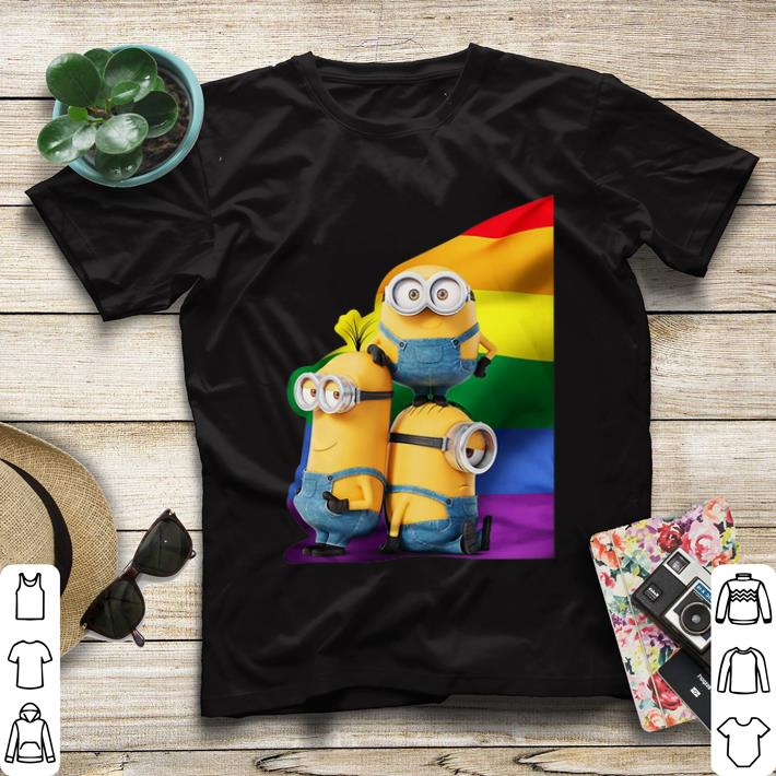 Minions rainbow LGBT shirt Minions rainbow LGBT shirt 4 - Minions rainbow LGBT shirt