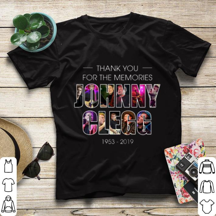 Top Thank you for the memories Johnny Clegg 1953 2019 shirt 4 - Top Thank you for the memories Johnny Clegg 1953 2019 shirt