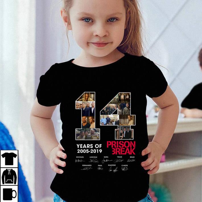 14 Years Of Prison Break 2005 2019 signatures shirt sweater 4 - 14 Years Of Prison Break 2005-2019 signatures shirt sweater