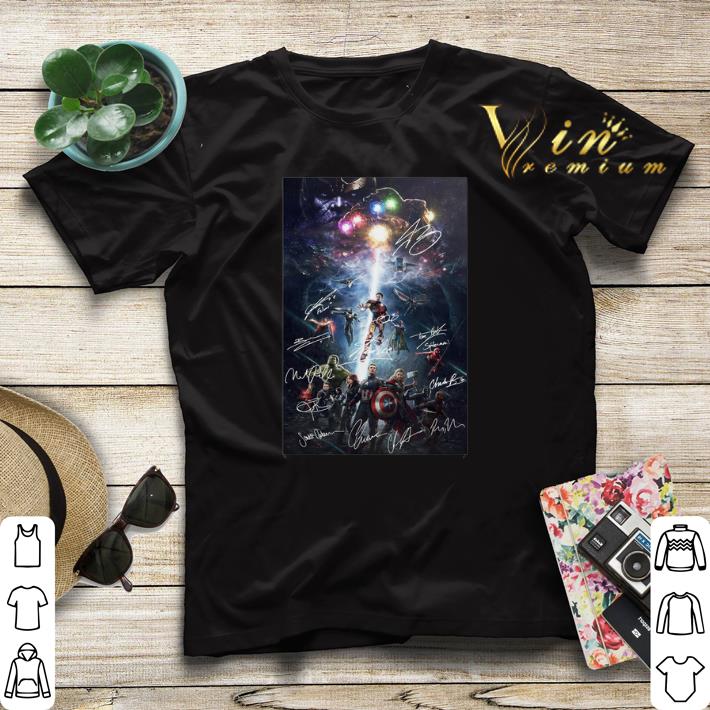 Signatures Poster Marvel Superheroes Avengers Characters shirt Signatures Poster Marvel Superheroes Avengers Characters shirt 4 - Signatures Poster Marvel Superheroes Avengers Characters shirt