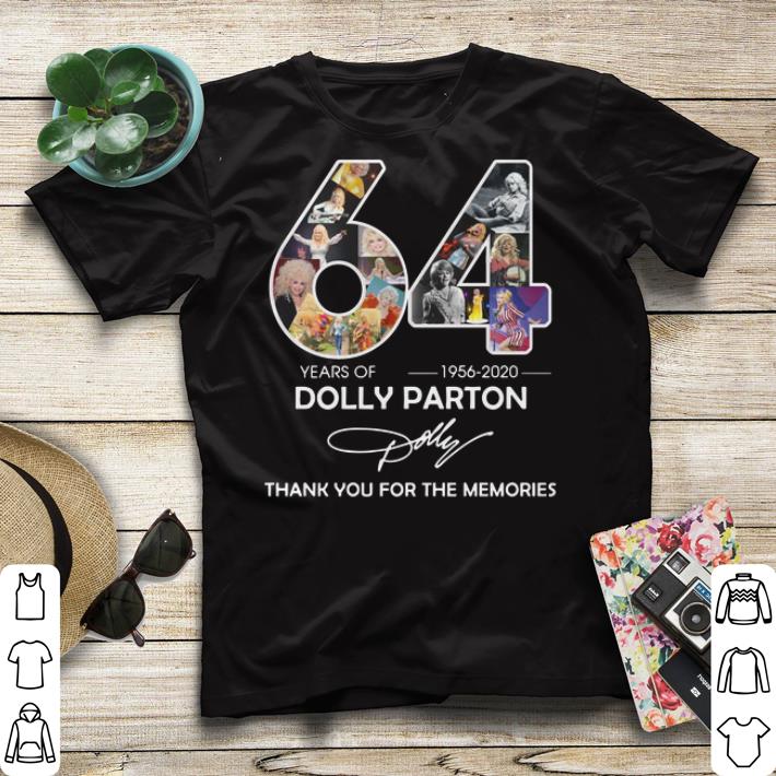 Thank You For The Memories 64 Years Of Dolly Parton 1956-2020 shirt Thank You For The Memories 64 Years Of Dolly Parton 1956 2020 shirt 4 - Thank You For The Memories 64 Years Of Dolly Parton 1956-2020 shirt