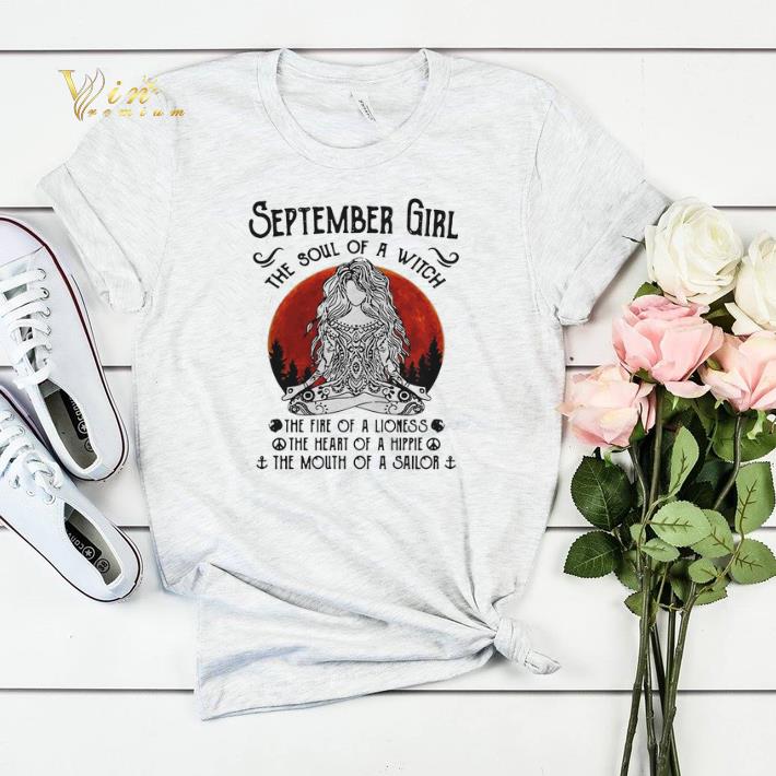 Yoga September girl the soul of a witch the fire of a lioness shirt sweater 4 - Yoga September girl the soul of a witch the fire of a lioness shirt sweater