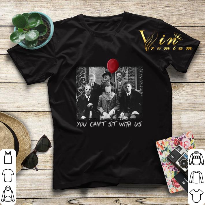 Horror movie characters you can t sit with us shirt sweater 4 - Horror movie characters you can't sit with us shirt sweater