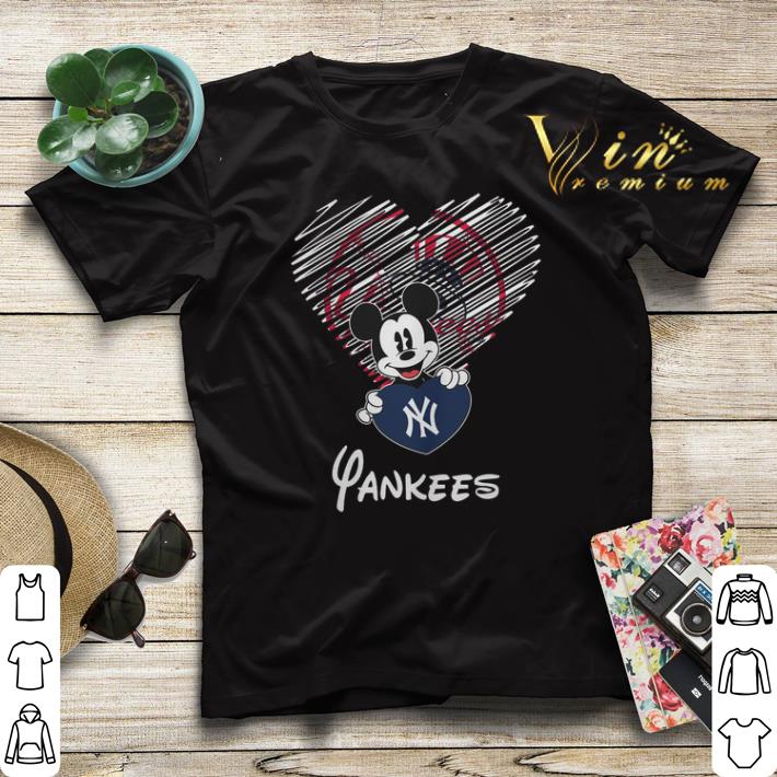 New York Yankees Mickey Mouse shirt 4 - New York Yankees Mickey Mouse shirt