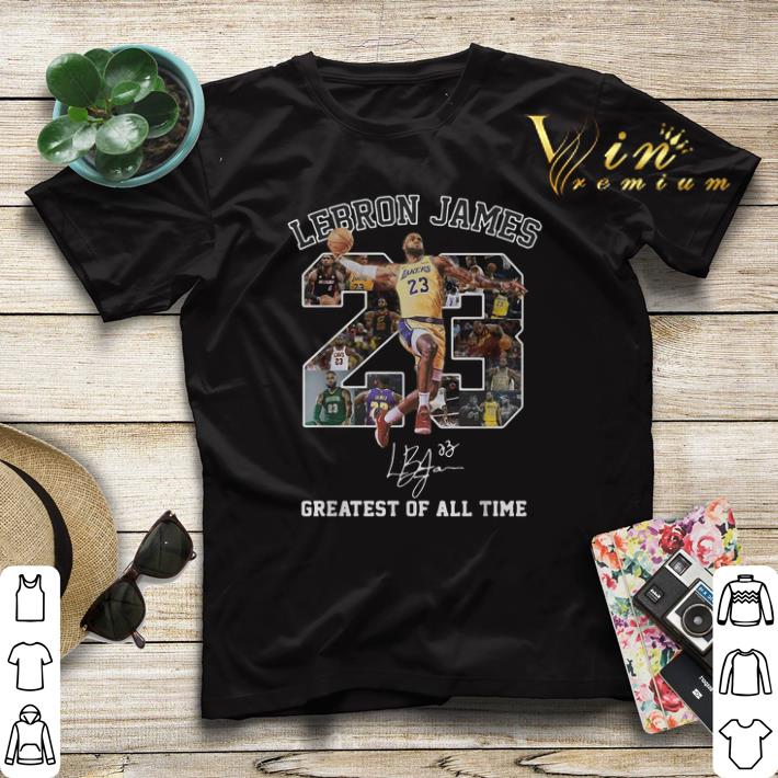 Signature Lebron James greatest of all time shirt Signature Lebron James greatest of all time shirt 4 - Signature Lebron James greatest of all time shirt