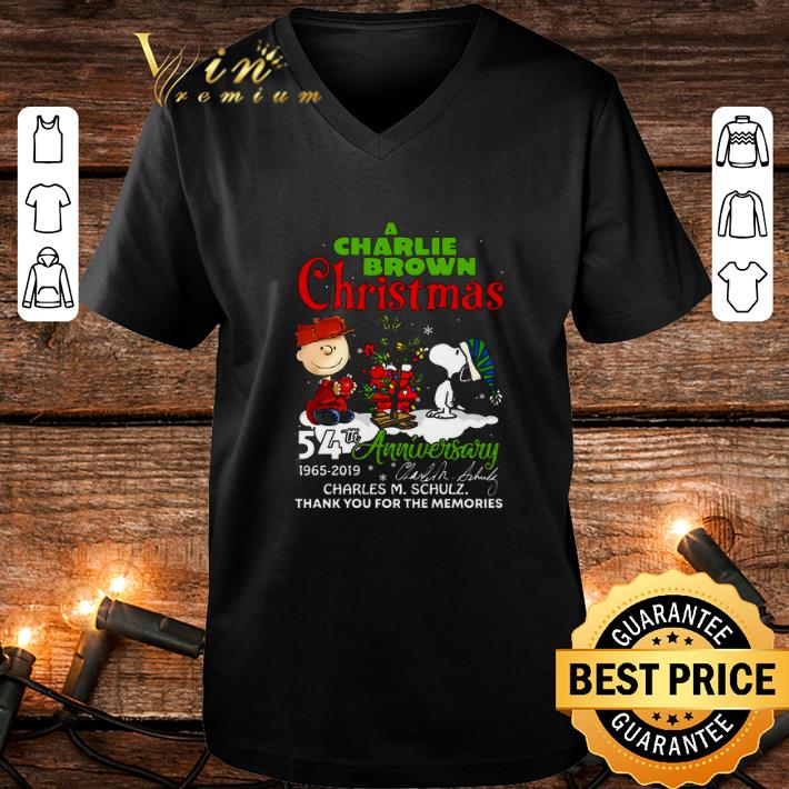A Charlie Brown Christmas 54th anniversary Charles M. Schulz shirt A Charlie Brown Christmas 54th anniversary Charles M Schulz shirt 4 - A Charlie Brown Christmas 54th anniversary Charles M. Schulz shirt