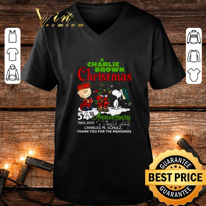 A Charlie Brown Christmas 54th anniversary Charles M Schulz shirt 4 - A Charlie Brown Christmas 54th anniversary Charles M. Schulz shirt