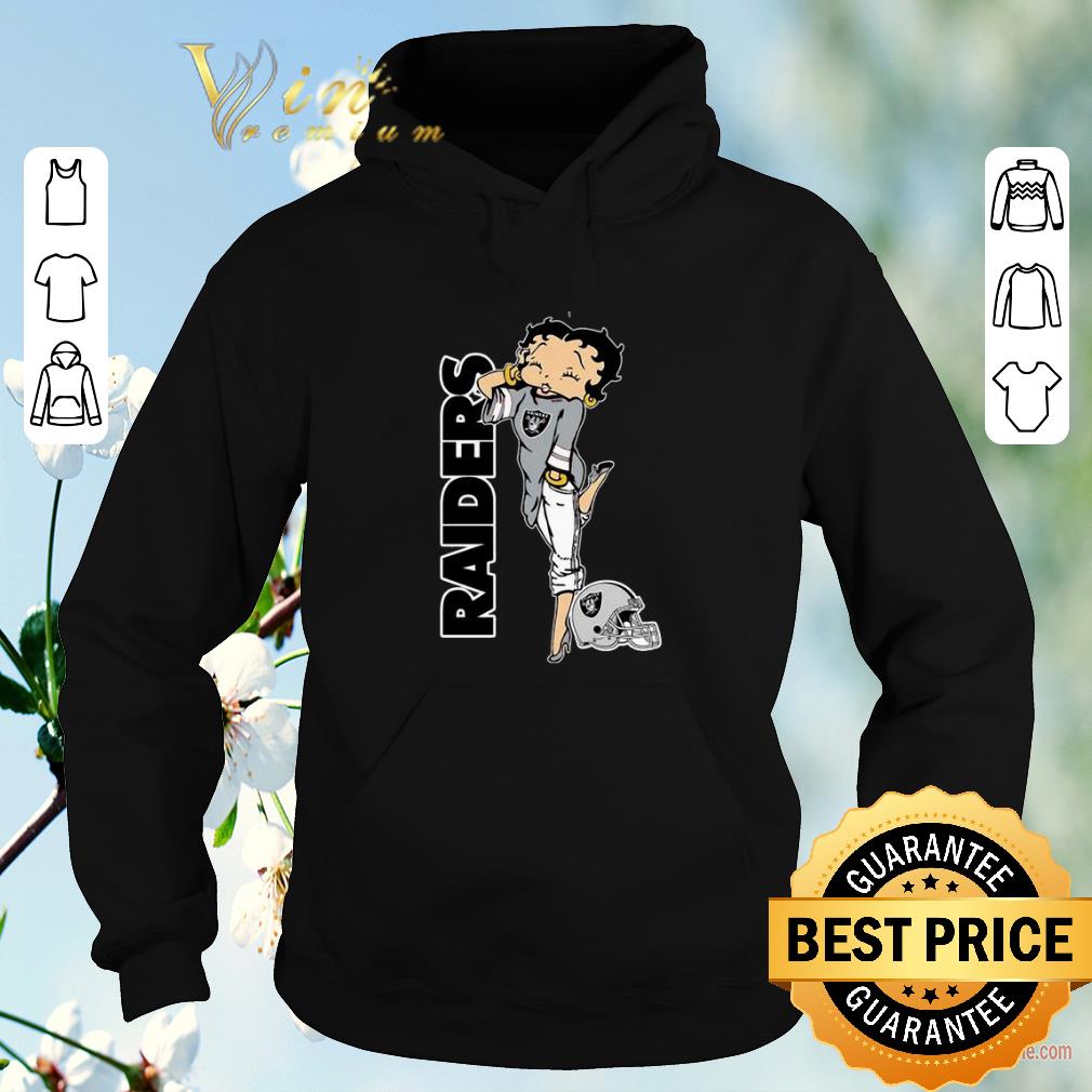 Awesome Betty Boop Oakland Raiders shirt Awesome Betty Boop Oakland Raiders shirt 4 - Awesome Betty Boop Oakland Raiders shirt