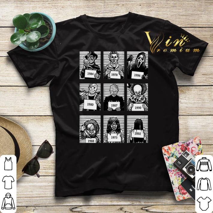 Awesome Timeline Horror movie characters shirt Awesome Timeline Horror movie characters shirt 4 - Awesome Timeline Horror movie characters shirt