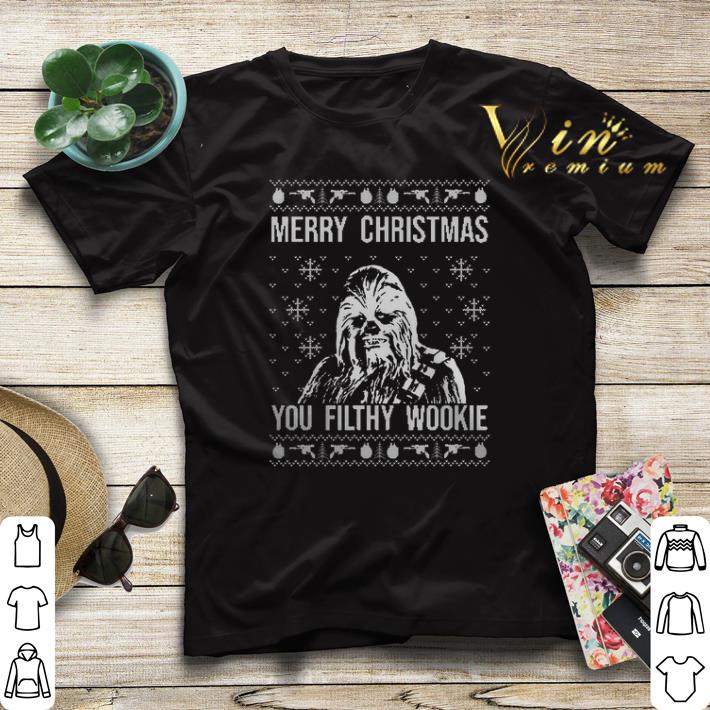 Chewbacca Merry Christmas You Filthy Wookie shirt sweater Chewbacca Merry Christmas You Filthy Wookie shirt sweater 4 1 - Chewbacca Merry Christmas You Filthy Wookie shirt sweater